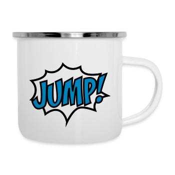 Sauter - Tasse émaillée - blanc - Droite