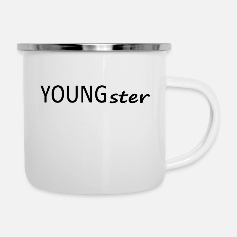 Adolescent adolescent adolescent - Tasse émaillée - blanc