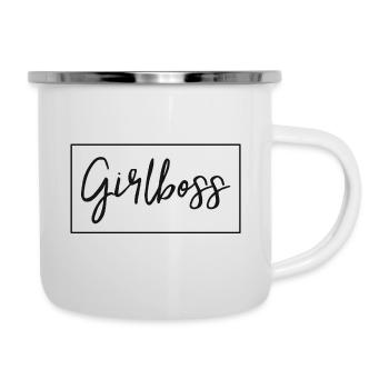 Girlboss - For all self-employed women - Camper Mug - white - Right