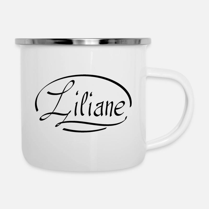 Liliane - Camper Mug - white