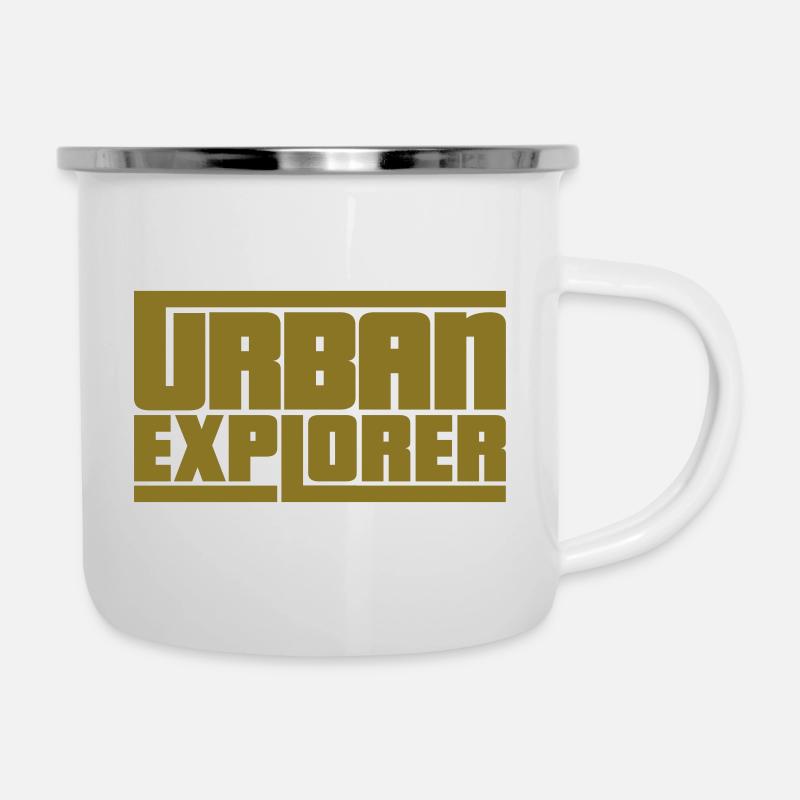 Urban Explorer - Camper Mug - white