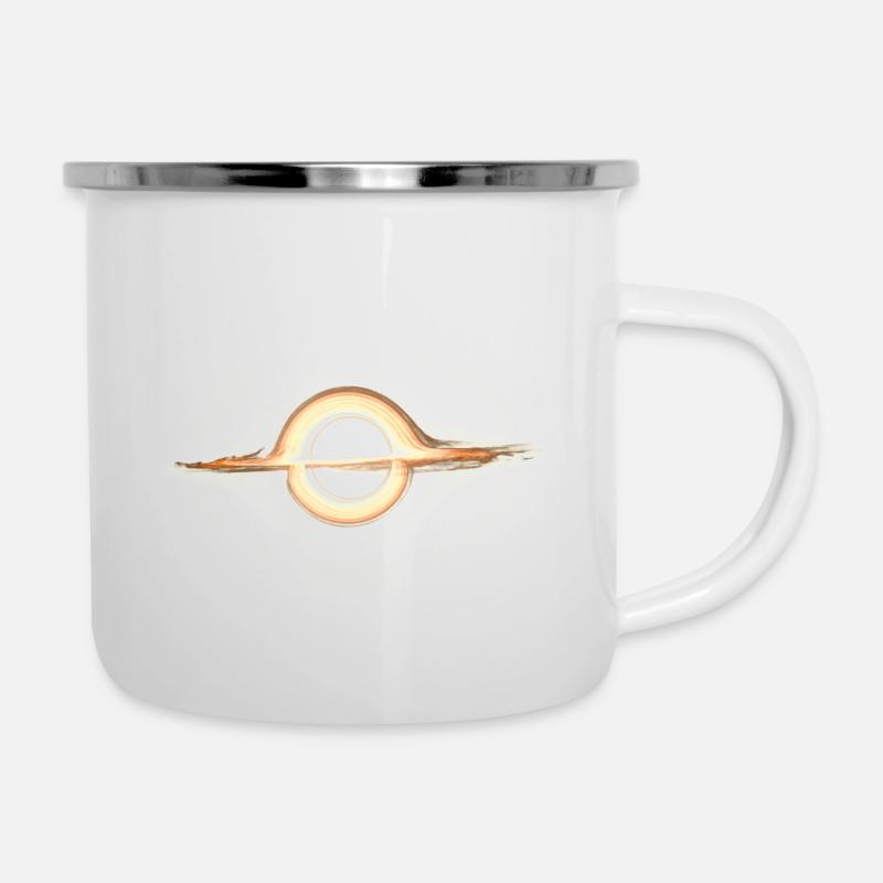 Black hole, Portal, Infinity, Universe, Outer - Tasse émaillée - blanc