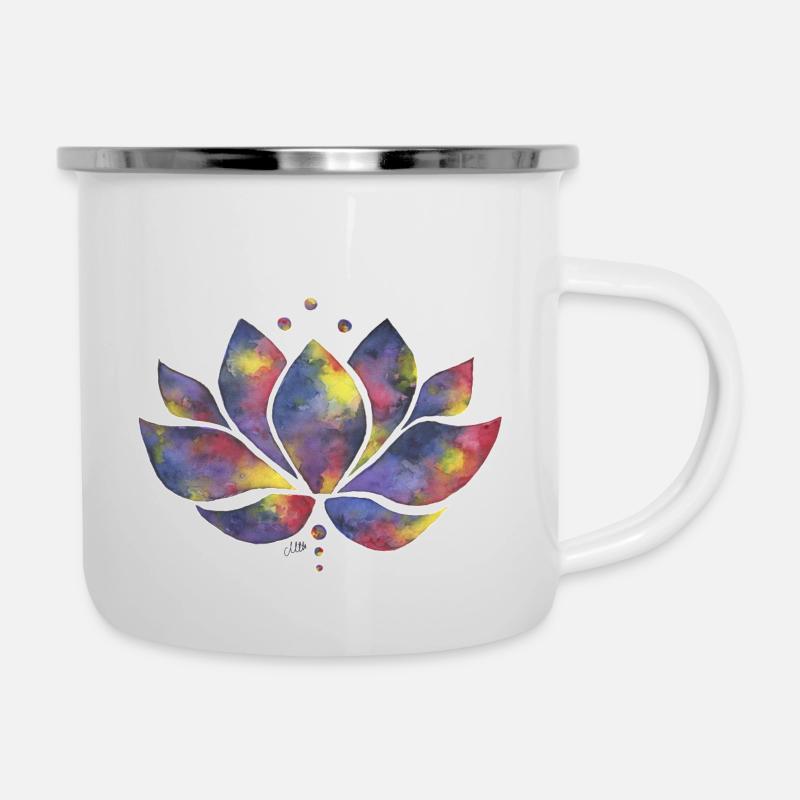 lotus - Camper Mug - white
