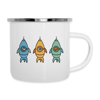 3_ROCKETS - Camper Mug - white - Right