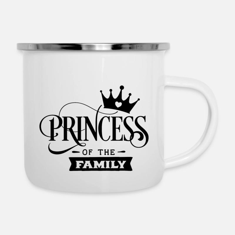 Princess - Tasse émaillée - blanc