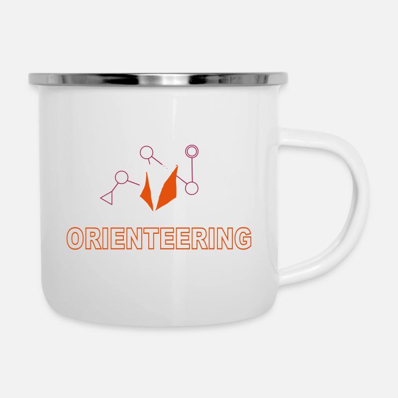 orientation - Tasse émaillée - blanc