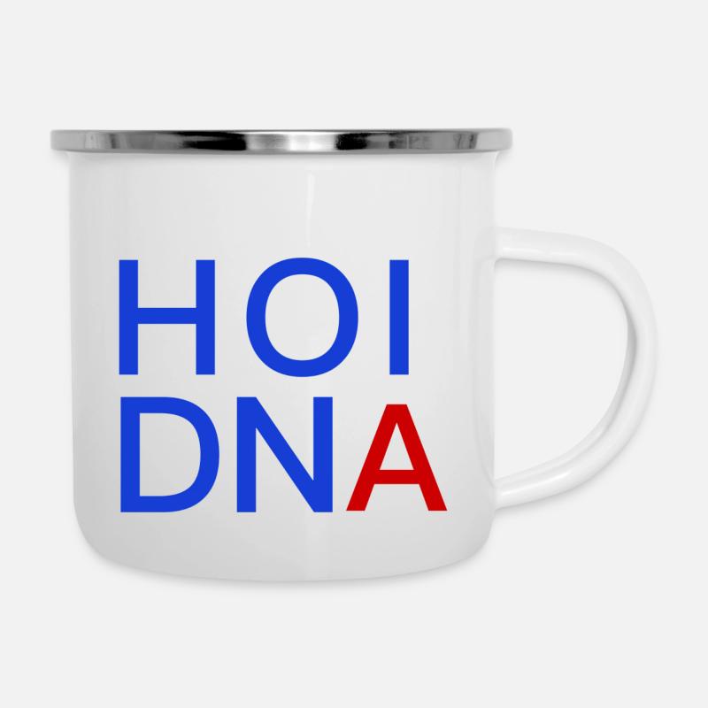 Heidenheim Hoidna blue red - Camper Mug - white