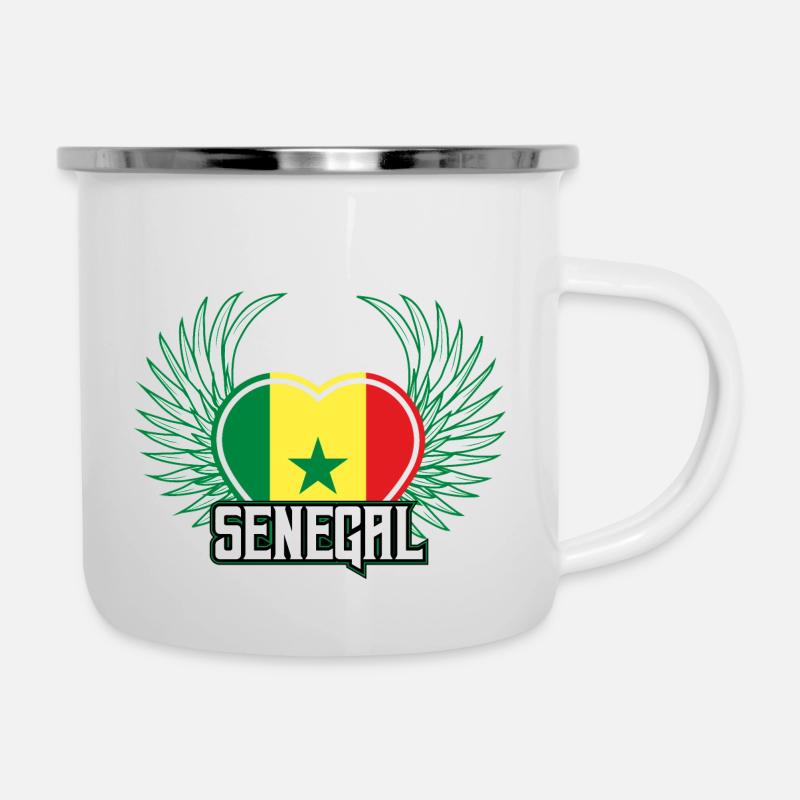 Senegal - Camper Mug - white