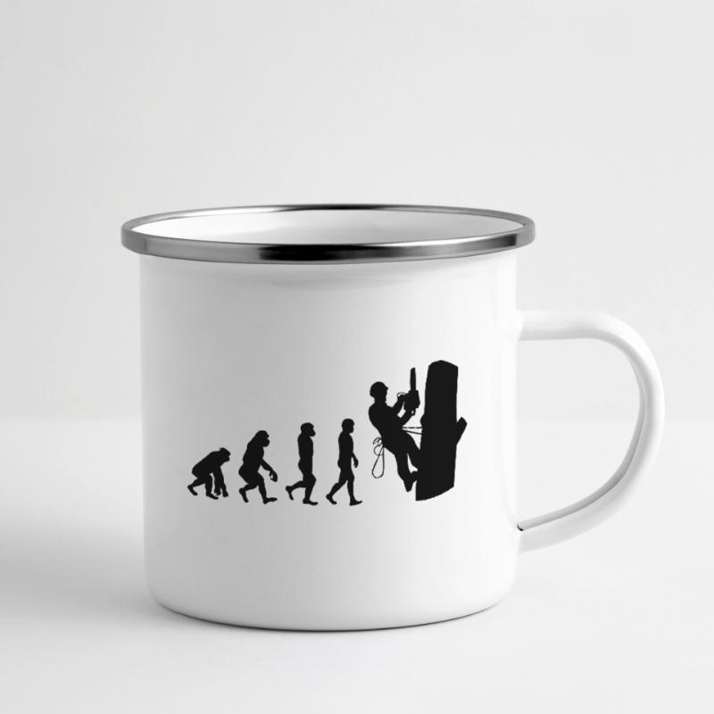 Arborist Tree Climber Climbing Trimmer Evolution Camper Mug