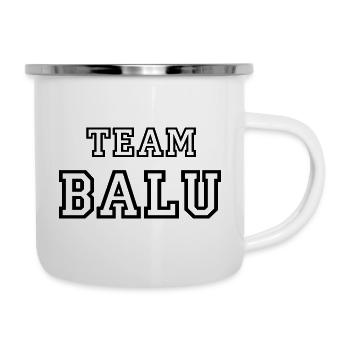 TEAM BALU Dog Name Male TeamTricot - Camper Mug - white - Right