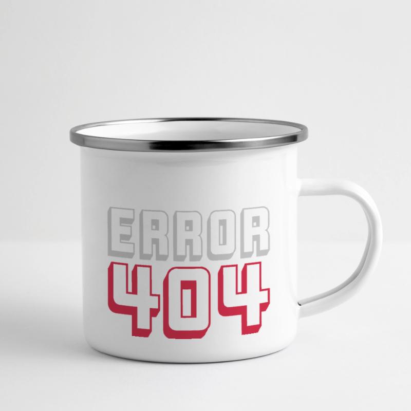 Error 404 Computer Connection Camper Mug