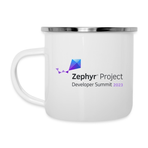 Zephyr Developer Summit 2023 Mug - Emaille-Tasse