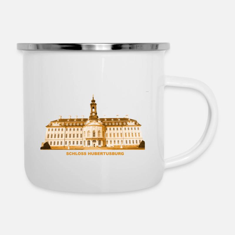 Hubertusburg Castle Wermsdorf Grimma Saxony - Camper Mug - white