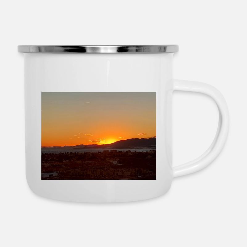 MB - Tasse émaillée - blanc
