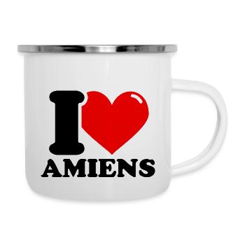 I love Amiens - Camper Mug - white - Right