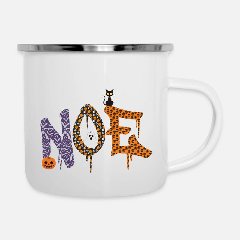 Noah name Personalized gift name noe - Camper Mug - white