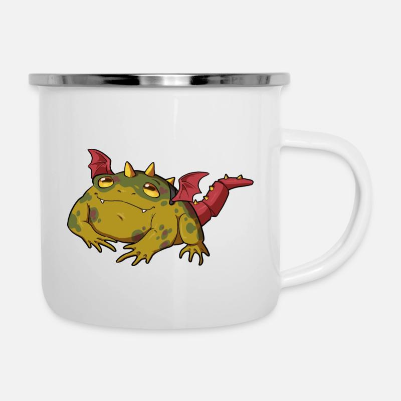 Toadgon - Tasse émaillée - blanc