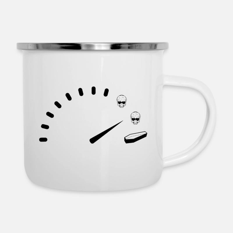 Speeding - Camper Mug - white