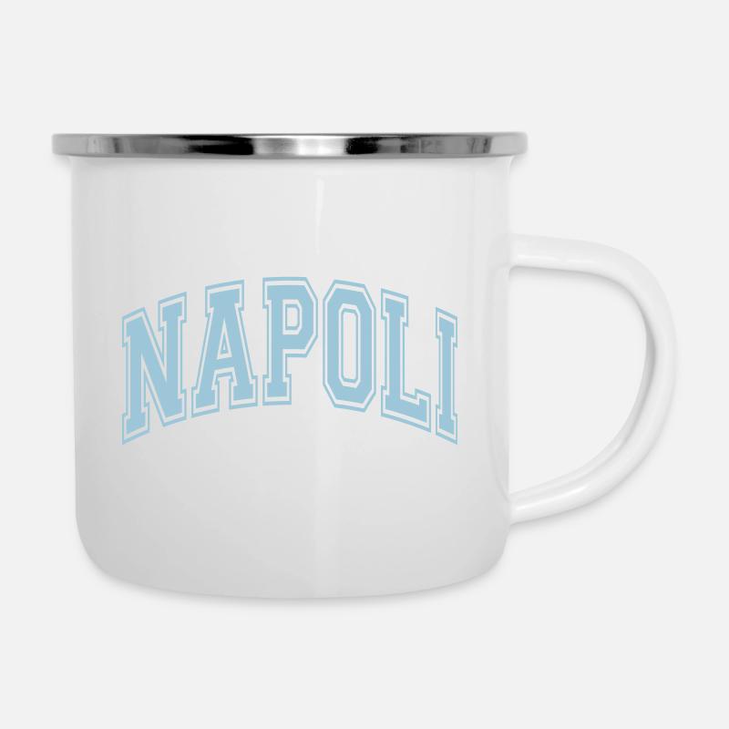 Naples - Tasse émaillée - blanc