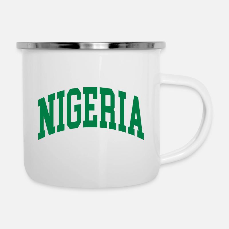 Nigeria - Camper Mug - white