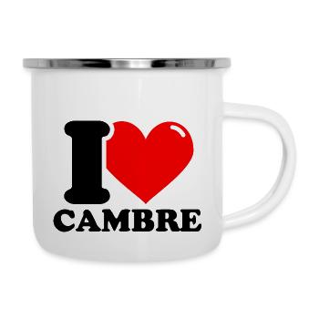 Adoro Cambre - Tazza smaltata - bianco - Destra