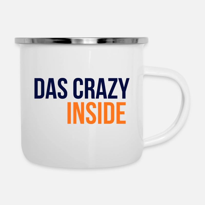 GIUDAN Youth Word 25 Collection: The Crazy Inside - Camper Mug - white