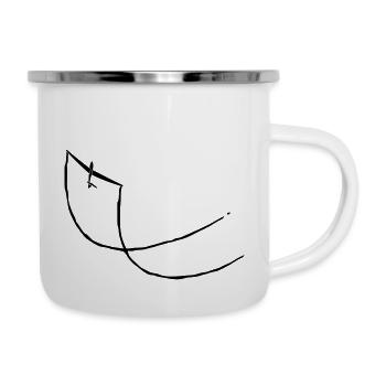aerobatics gliding - Camper Mug - white - Right