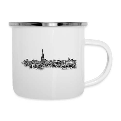 Altstadt von Bern - doppelseitig - Emaille-Tasse