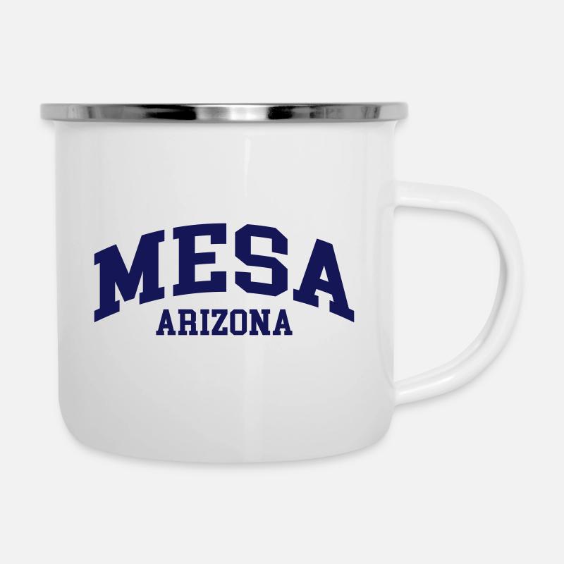 Mesa - Tasse émaillée - blanc