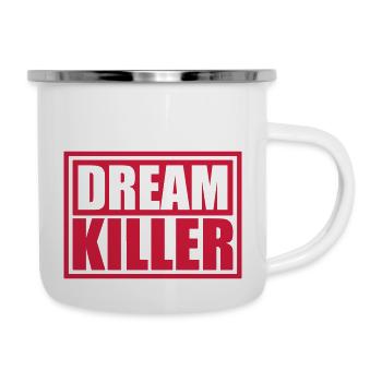 dream killer pessimists quote - Camper Mug - white - Right