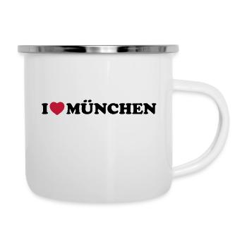 i love Munchen - Camper Mug - white - Right
