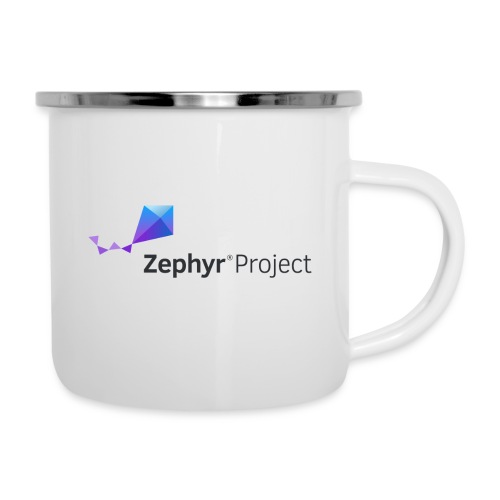 Zephyr Project Logo - Tasse émaillée