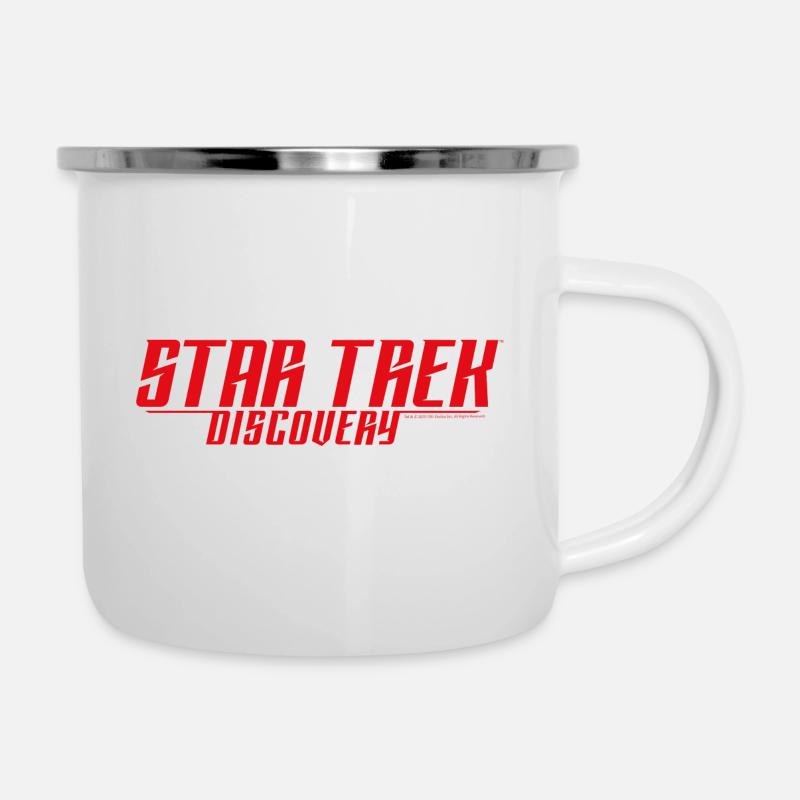 Star Trek Discovery Logo Mug - Camper Mug - white
