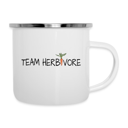 Team Herbivore - Emaille-Tasse