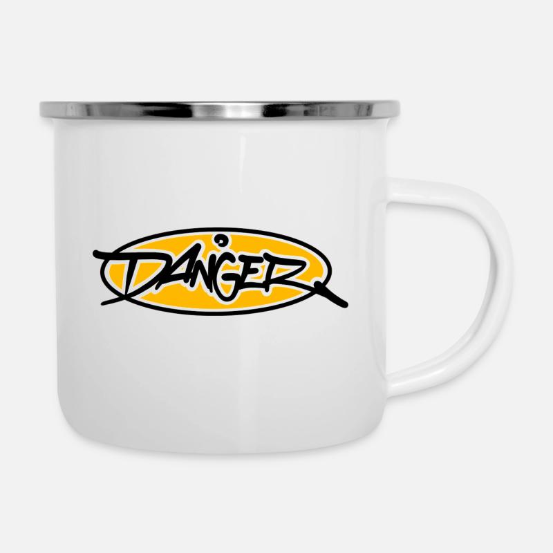 Danger! - Camper Mug - white