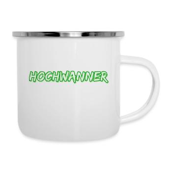 Trekking Hochwanner - Emaille-Tasse - Weiß - Rechts
