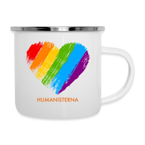 Pride Humanisterna - Emaljmugg