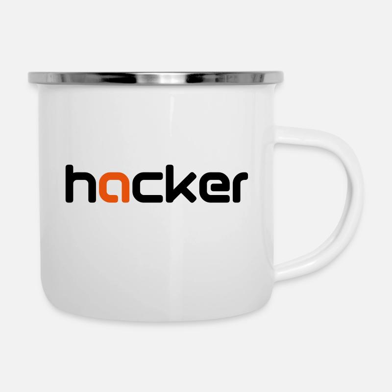 hacker - Camper Mug - white