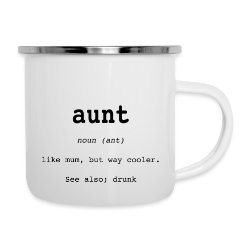 aunt - Emaljmugg