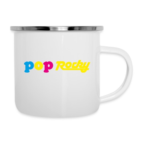 POP Rocky Merchandise - Emaille-Tasse