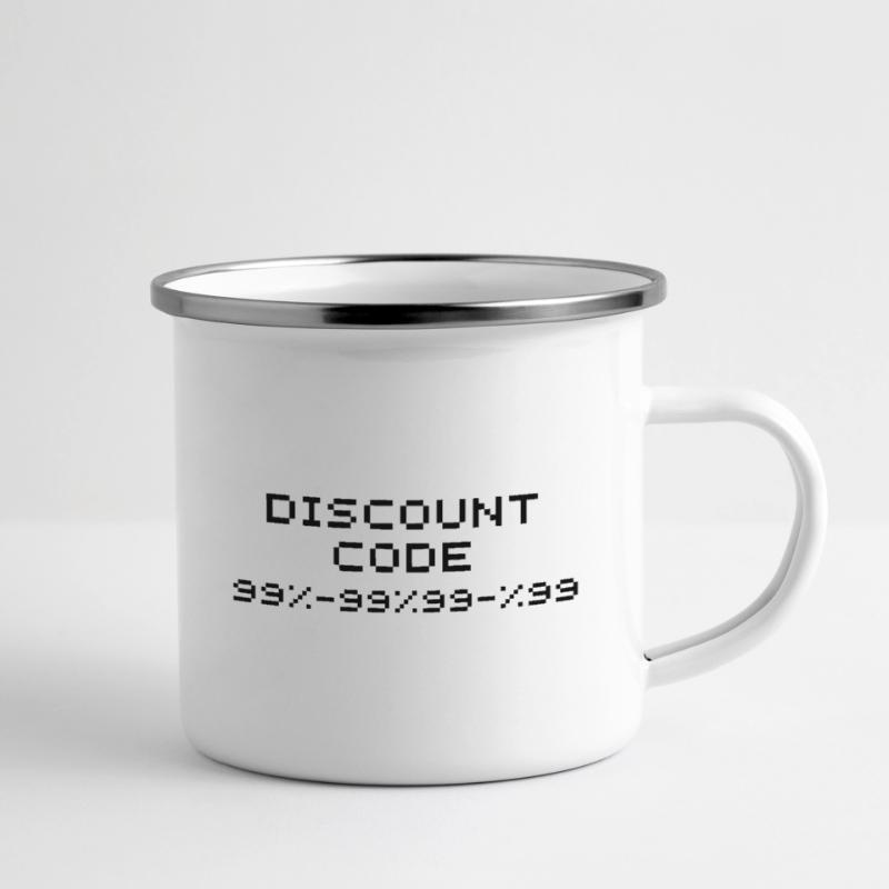 Rabattcode/Rabattcode 99 Emaille-Tasse