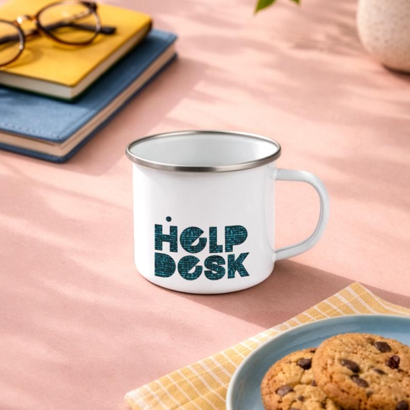helpdesk IT support geek computer computer geek Camper Mug