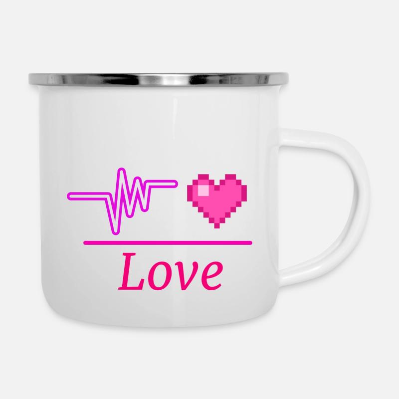 Love - Camper Mug - white