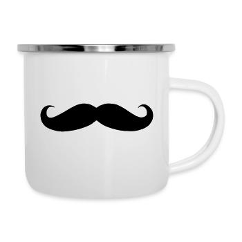 mustache - Camper Mug - white - Right