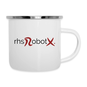 rhsRobotX - Emaille-Tasse