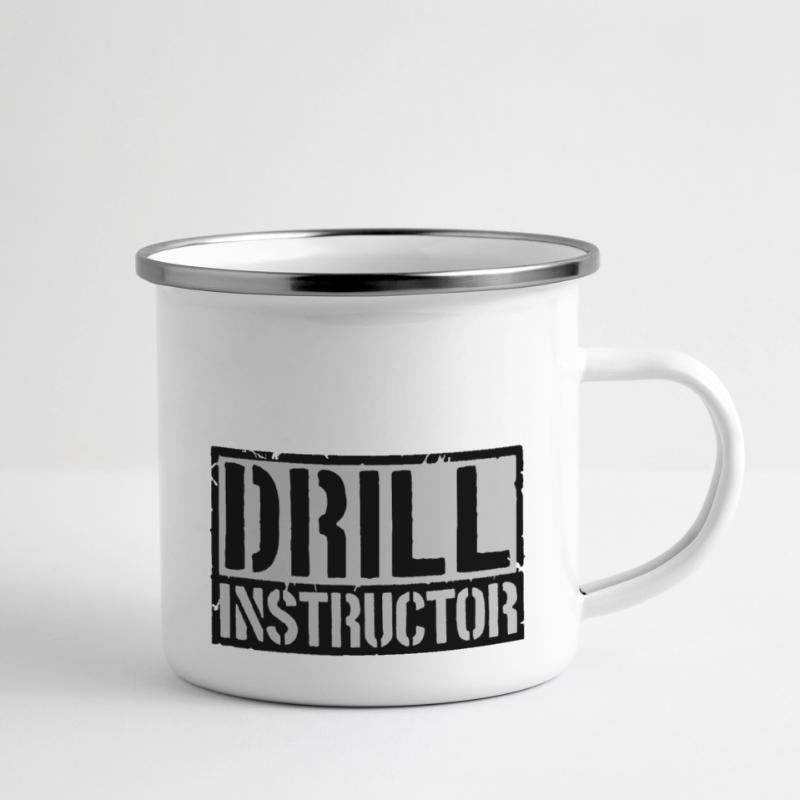 Shield Drill Instructor Camper Mug