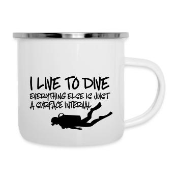 Dive - Camper Mug - white - Right