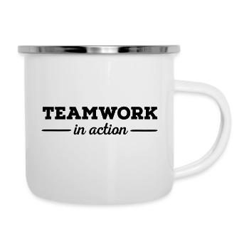 Teamwork - Camper Mug - white - Right