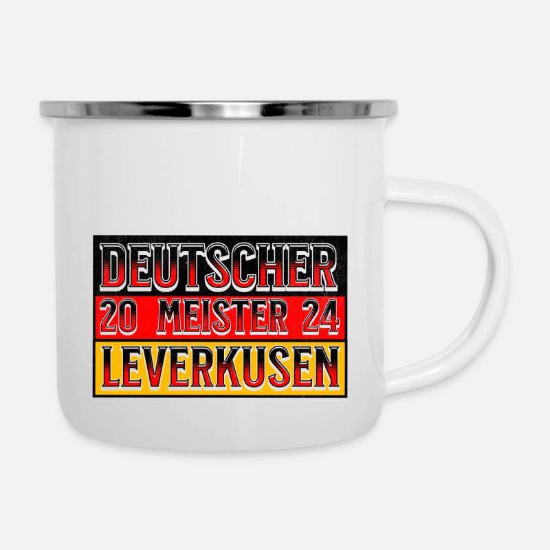German champion 2024 Leverkusen!! @ Markus - Camper Mug - white