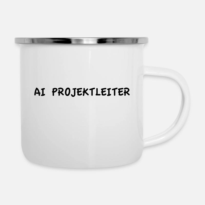 AI Project Manager - Camper Mug - white